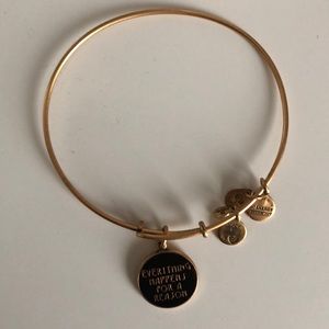 Gold Alex and Ani Bracelet